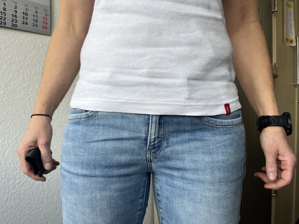 Klipstar unter dem Shirt